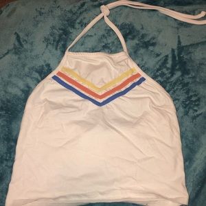 Halter crop top